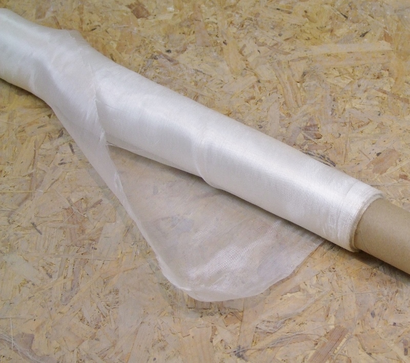 Image of a roll of fibreglass cloth