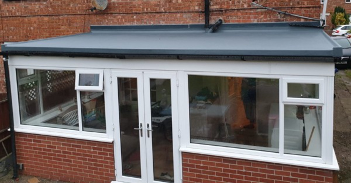 Flat Roof Conservatory Case Study Featured Image