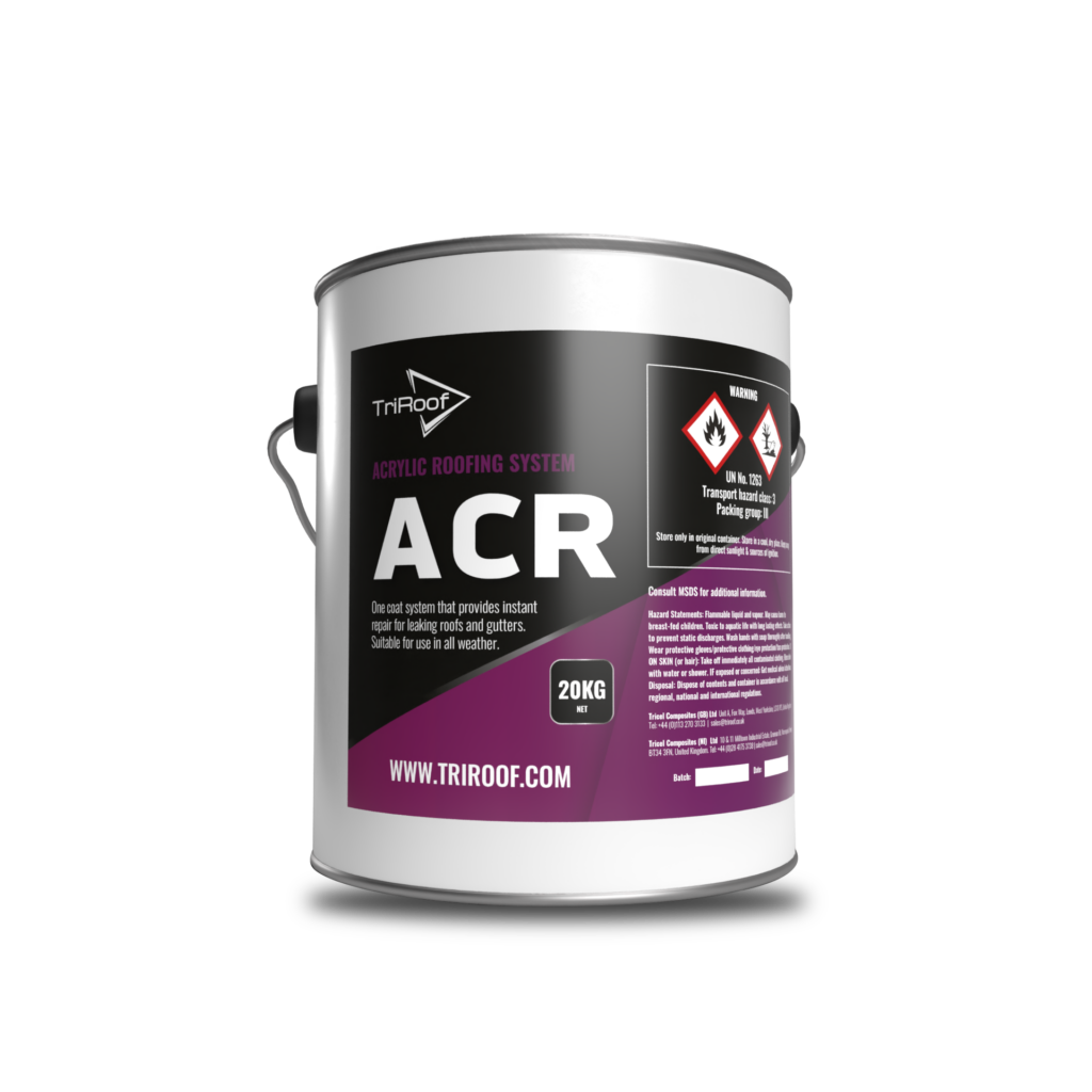 TriRoof Acrylic Roof Coating Overlay
