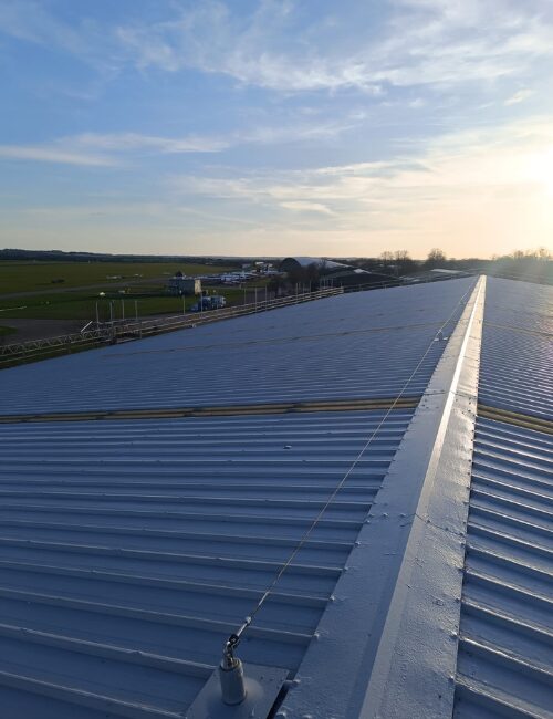 Flat Roof Installation, IWM Duxford