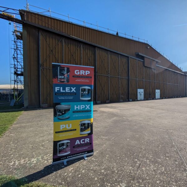 TriRoof HPX Installation at IWM Duxford